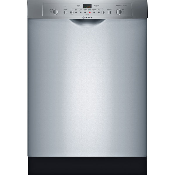 Bosch Ascenta® 24" 50 Decibel dBA Stainless Steel BuiltIn Front